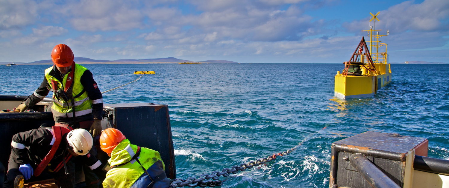 Tocardo TFS testing at EMEC tidal test site, 2017 (Credit Colin Keldie) IMG_6360